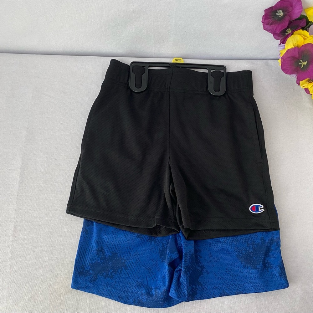 Champion Youth Boys 2-Pack Athletic Active Shorts,NWT - Picture 2 of 5